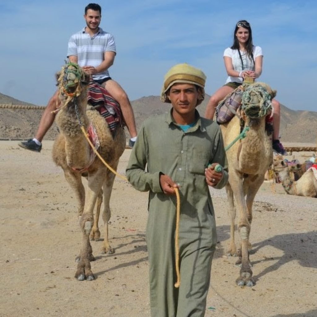 Camel ride excursion in Hurghada