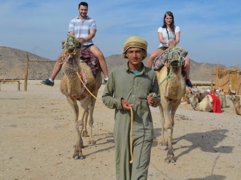 Camel ride excursion in Hurghada